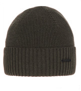 Czapka zimowa męska, z wełną merino, Nehk, zielona, 55-58 cm