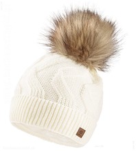 Ciepła czapka zimowa damska, Woolk, Leyla rozm. 54-56 cm