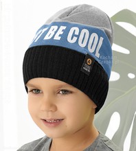 Dzianinowa czapka beanie dla chlopców Just Be cool, rozm. 48-52cm