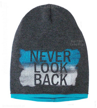 Dzianinowa czapka  dla chłopca Look Back  rozm.  54-56 cm