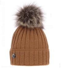 Elegancka czapka damska, zimowa, Lamina, polar podszewka, rozm. 55-57 cm