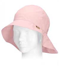 Kapelusz dla dziewczynki z filtrem UV, Tomisia, różowy, 54-56 cm