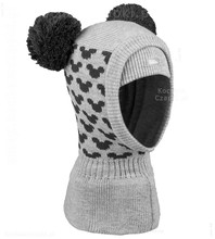 Kominiarka zimowa dla dziecka, szary, Chando, 50-54 cm