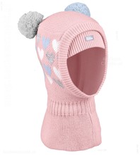 Kominiarka zimowa dla dziewczynki, różowa, Raposa, 48-52 cm