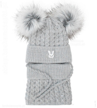 Komplet zimowy czapka i komin/golf dla dziewczynki, Octavia rozm. 49-52 cm