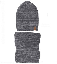 Męski komplet: czapka i komin, na jesień, zimę, Marcus, rozm. 57-60 cm