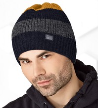 Modna czapka zimowa męska  Viton rozm. 55-58 cm
