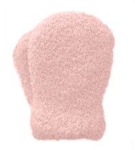 Rękawiczki zimowe, niemowlęce łapki, bukla, różowe, rozm. 0-1 lat