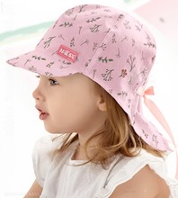 Safari, czapka przeciwsłoneczna dla dziewczynki, Estivo rozm. 47-49 cm
