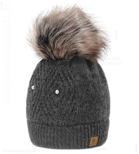 Zimowa czapka damska Rosel Woolk z  wełną rozm. 54-56 cm