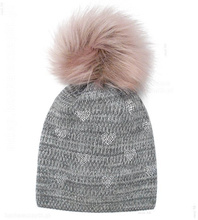 Zimowa czapka dla dziewczynki, Deepti, rozm. 53-55cm