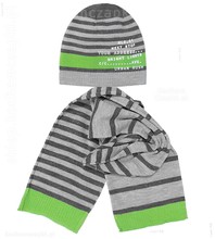 Zimowa czapka i szalik dla chłopca, Bright , rozm. 48-52 cm
