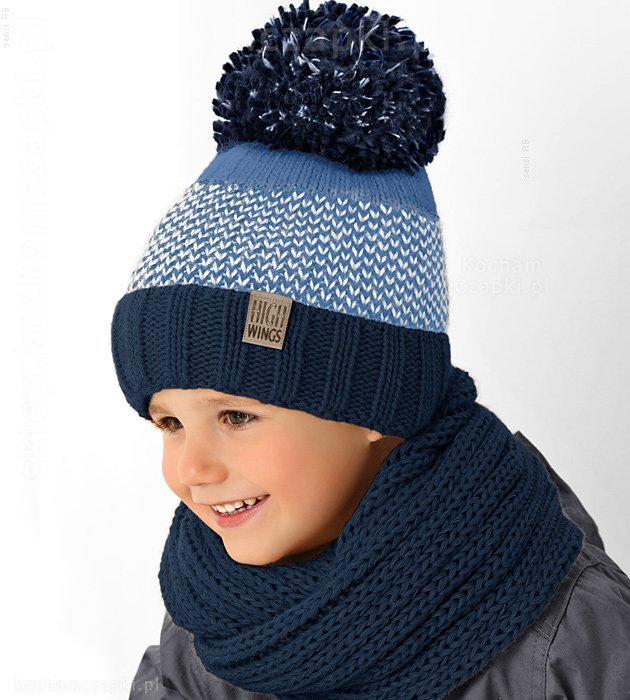 czapka zimowa dla chłopca