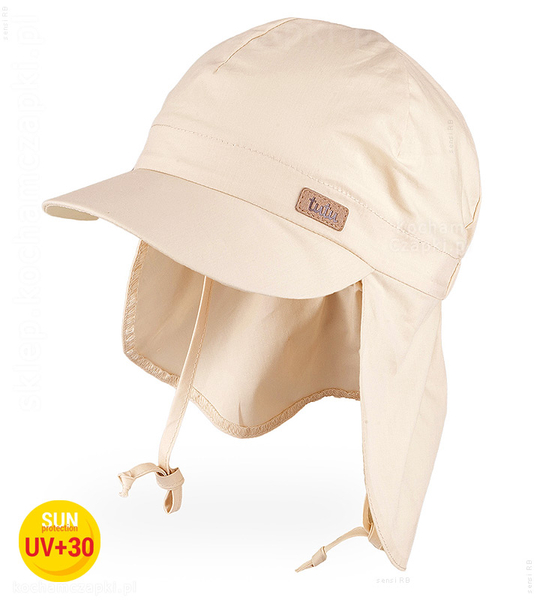  Czapka safari wiązana dla  chłopca filtr UV +30  Nikita  rozm. 46-48 cm