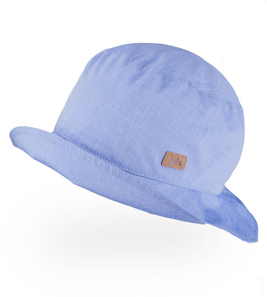  Kapelusz dla dziecka, UV +30, na lato, Hipolito, niebieski, 52-54 cm