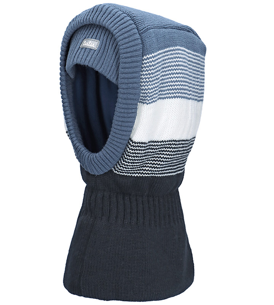 Kominiarka zimowa dla chłopca, niebieska, Rumit, 48-52 cm 