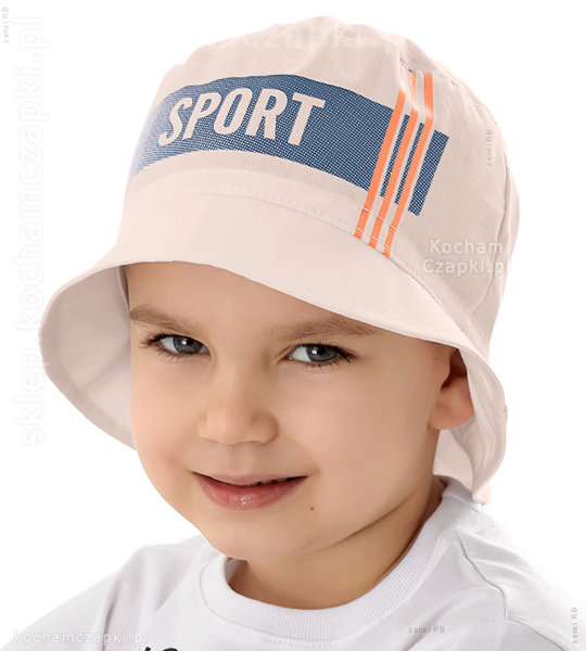 Bawełniany kapelusz dla chłopca, Felice Sport rozm. 53-55 cm