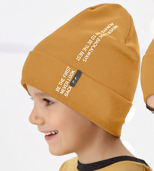 Chłopięca czapka sportowa bawełniana na wiosnę / jesień, Ansgar rozm. 52-54 cm