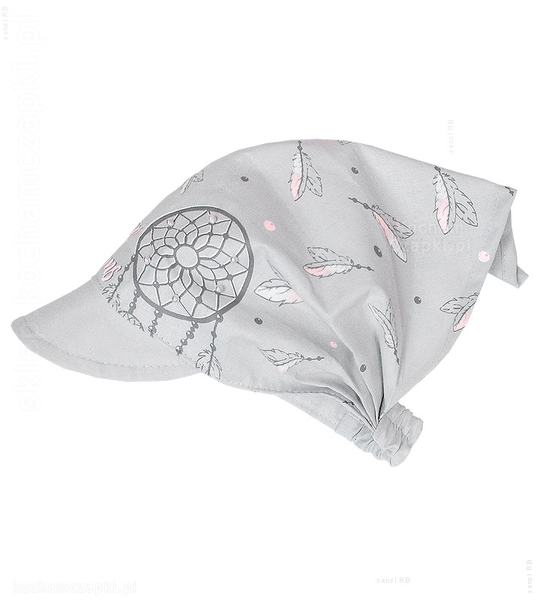 Chustka z daszkiem, na lato, na gumce, New Follow Dreams, rozm. 50-52 cm