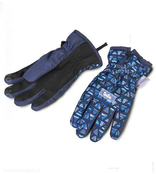 Ciepłe zimowe rękawiczki wodwodoodporne 3M  na śnieg, narciarskie rozm. 10-11 lat