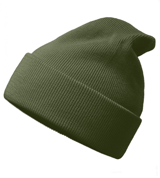 Czapka merino,  beanie/smerf podwójna Farado rozm. 50-54 cm