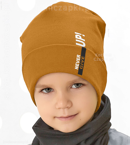 Czapka młodzieżowa dla chłopaka Autunno r. 54-56 cm