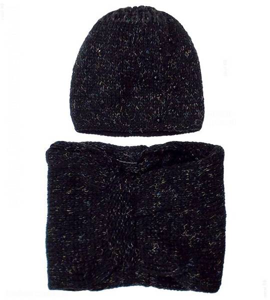 Damski zimowy komplet czapka z kominem Tanisha  rozm. 55-57 cm