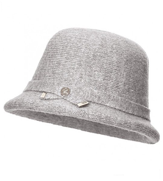 Elegancki kapelusz damski na zimę Tivoria rozm. 56-58cm