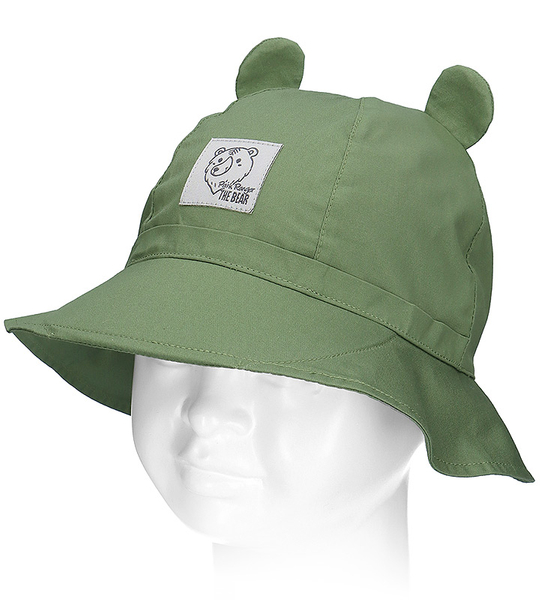Kapelusz na lato dla chłopca, zielony, filtr UV, Park Ranger, 46-48 cm