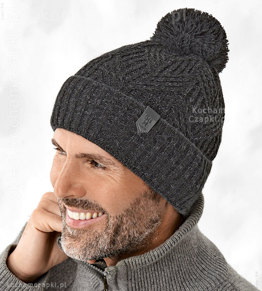 zimowa czapka męska