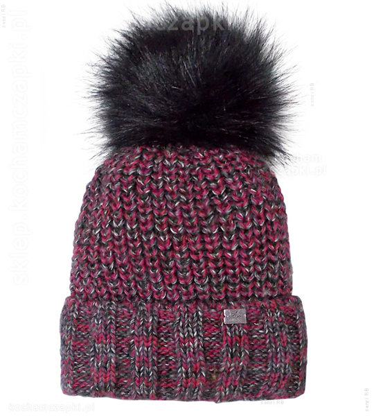 Piękna damska czapka zimowa, Soffia rozm. 55-57 cm