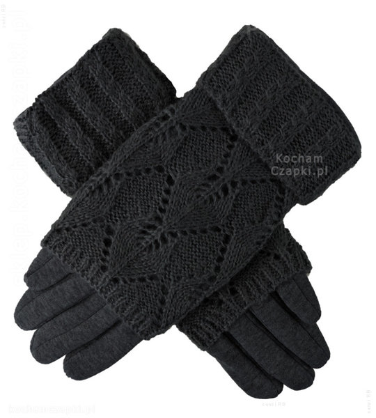 Rękawiczki i ażurowe mitenki  2w1, rękawiczki ze sweterkiem, damskie
