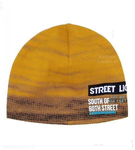 Wiosenna/jesienna czapka dla chłopca, Street Lights, rozm. 48-50 cm