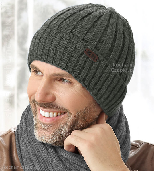 Zimowa czapka męska Arnold  rozm. 56-60 cm 