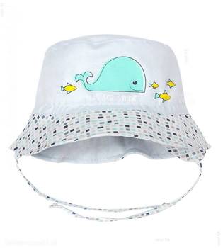 Uroczy kapelusz dla chłopca na lato, Sea Stories, rozm. 45-47 cm